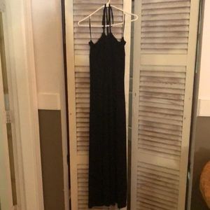 Black long dress